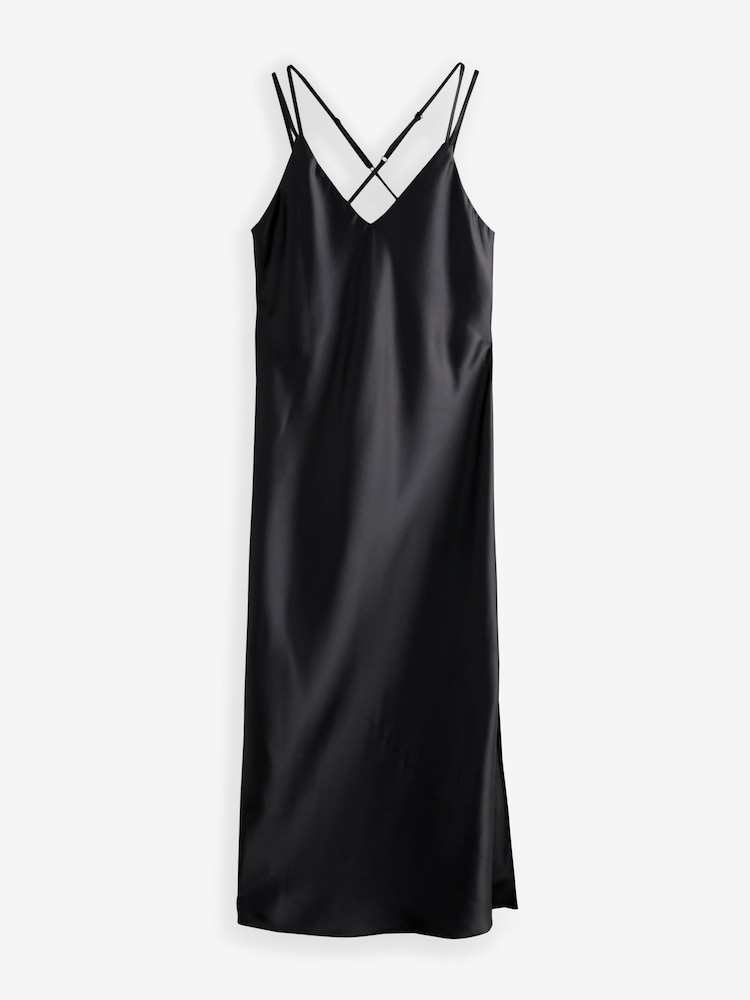 Black Satin Slip - Image 7 of 9