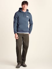 Tog 24 Blue Terrain Supersoft Heavyweight Graphic Print Hoodie - Image 3 of 7