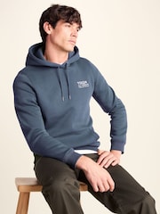 Tog 24 Blue Terrain Supersoft Heavyweight Graphic Print Hoodie - Image 4 of 7
