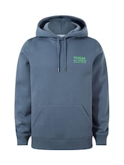 Tog 24 Blue Terrain Supersoft Heavyweight Graphic Print Hoodie - Image 7 of 7