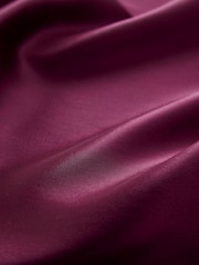 Burgundy Red Satin Slip - Image 8 of 9