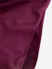 Burgundy Red Satin Slip - Image 9 of 9