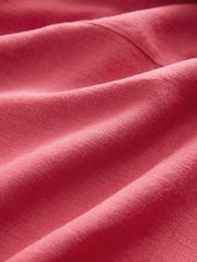 Red Halterneck Maxi Dress With Linen - Image 8 of 8