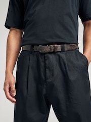 Brown Casual Leather Belt - Image 1 of 4