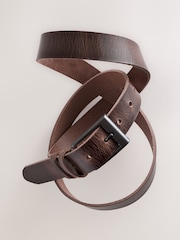 Brown Casual Leather Belt - Image 3 of 4
