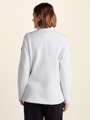 Γκρι - Tog 24 Pearson Knitlook Φλις με φερμουάρ - Εικόνα 3 από 6