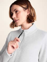 Γκρι - Tog 24 Pearson Knitlook Φλις με φερμουάρ - Εικόνα 5 από 6