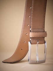 Neutral Signature Nubuck Leather Belt - Image 2 of 3