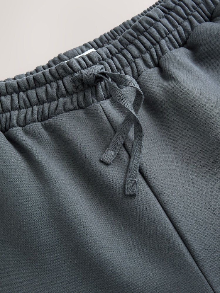 Grey Longline Sweat Shorts - Image 7 of 7