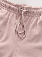 Pink Supersoft Rib Wide Leg Joggers - Image 6 of 8
