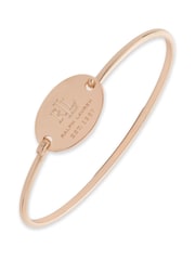 Lauren Ralph Lauren Gold Tone Logo Bangle - Image 1 of 2
