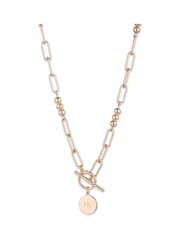 Lauren Ralph Lauren Gold Tone 17inch Beaded Link Pendant - Image 1 of 2
