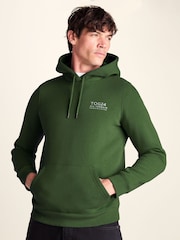 Tog 24 Green Terrain Supersoft Heavyweight Graphic Print Hoodie - Image 1 of 7