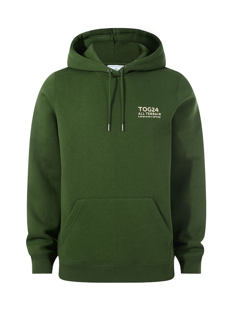 Tog 24 Green Terrain Supersoft Heavyweight Graphic Print Hoodie - Image 7 of 7 Tog 24 Green Terrain Supersoft Heavyweight Graphic Print Hoodie - Image 7 of 7