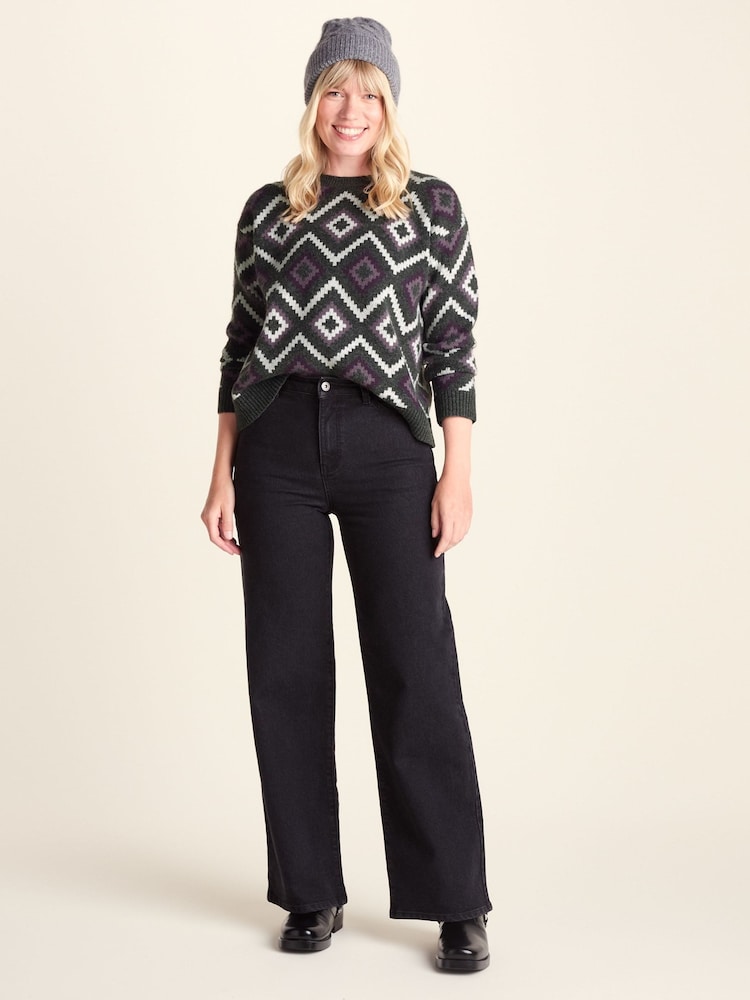Tog 24 Solana Chunky Fairisle Inspired Knit Jumper - Bild 2 av 7 Tog 24 Solana Chunky Fairisle Inspired Knit Jumper - Bild 2 av 7
