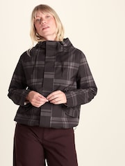 Tog 24 Brown Ortega Checked Waterproof Coat - Image 2 of 8