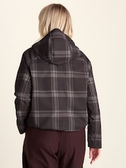 Tog 24 Brown Ortega Checked Waterproof Coat - Image 4 of 8