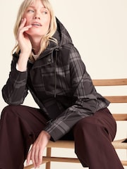 Tog 24 Brown Ortega Checked Waterproof Coat - Image 5 of 8