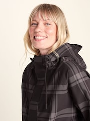 Tog 24 Brown Ortega Checked Waterproof Coat - Image 6 of 8