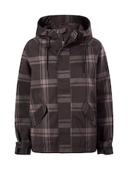 Tog 24 Brown Ortega Checked Waterproof Coat - Image 8 of 8