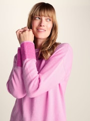 Tog 24 Pink Odette Soft Touch Knit Jumper - Image 4 of 7
