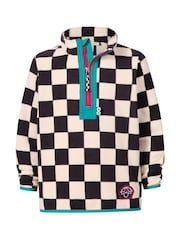 Tog 24 Cream Kids Brecknock Shaun The Sheep Print Zip Neck Fleece - Image 6 of 6