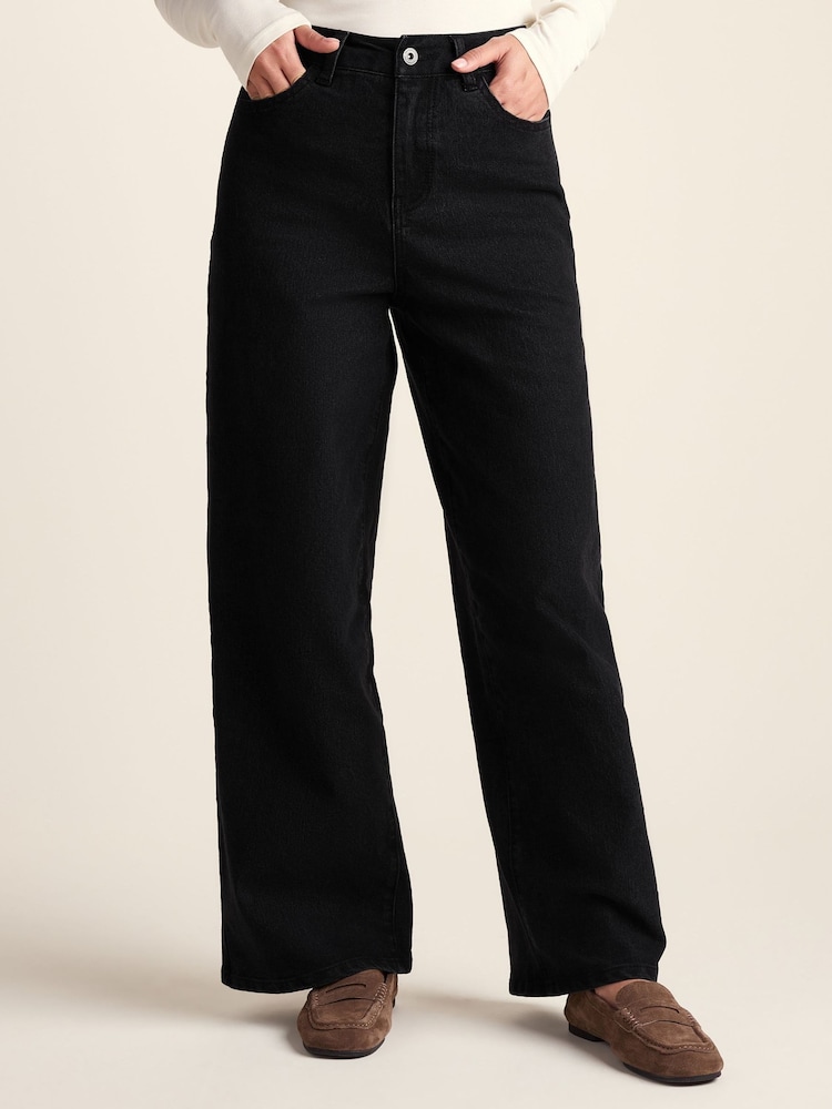 Tog 24 Black Harriet High Rise Wide Leg Jeans - Image 1 of 7 Tog 24 Black Harriet High Rise Wide Leg Jeans - Image 1 of 7