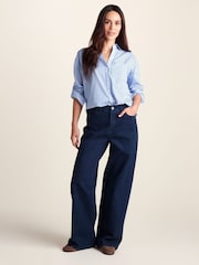Tog 24 Blue Harriet High Rise Wide Leg Jeans - Image 2 of 7