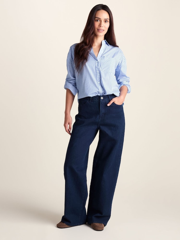 Tog 24 Blue Harriet High Rise Wide Leg Jeans - Image 2 of 7 Tog 24 Blue Harriet High Rise Wide Leg Jeans - Image 2 of 7