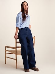 Tog 24 Blue Harriet High Rise Wide Leg Jeans - Image 4 of 7