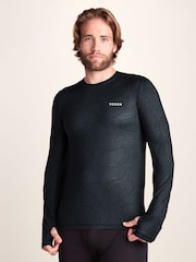 Tog 24 Black Snowdon Thermal Crew Neck Base Layer - Image 1 of 7