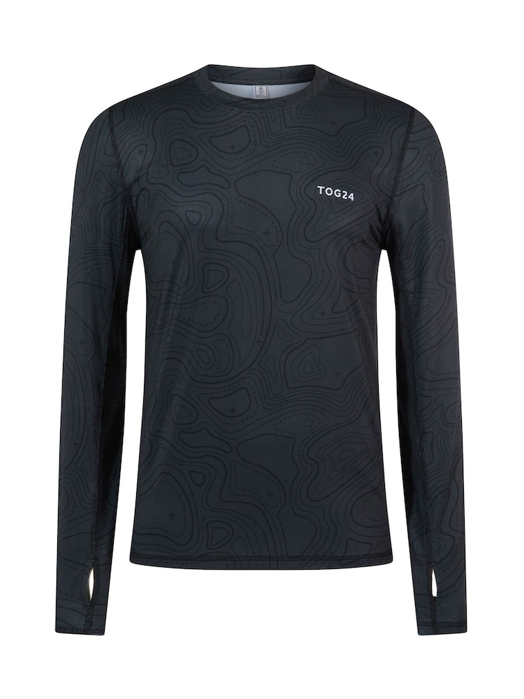 Tog 24 Black Snowdon Thermal Crew Neck Base Layer - Image 7 of 7 Tog 24 Black Snowdon Thermal Crew Neck Base Layer - Image 7 of 7