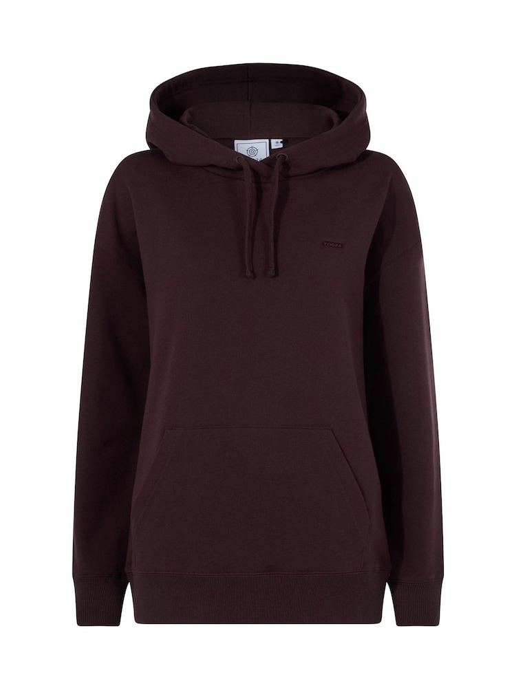 Plum lila - Tog 24 Meera Huvtröja med Relaxed Fit - Bild 6 av 6