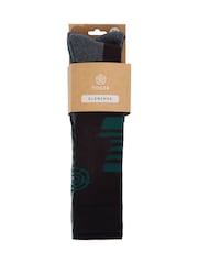 Tog 24 Grey Glenshee Technical Ski Socks 3 Pack - Image 3 of 3
