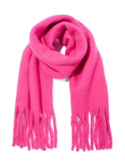 Tog 24 Pink Marlene Heavyweight Brushed Colour Block Blanket Scarf - Image 4 of 4