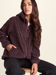 Tog 24 Purple Joanna Relaxed Fit Sherpa Fleece - Image 4 of 7
