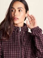 Tog 24 Purple Joanna Relaxed Fit Sherpa Fleece - Image 6 of 7