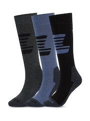 Tog 24 Black Glenshee Technical Ski Socks 3 Pack - Image 1 of 3