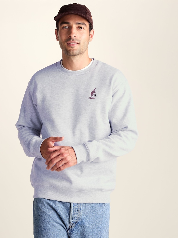 Tog 24 Graft Supersoft Graphic Print Crew Neck Sweatshirt - תמונה 1 מתוך 7 Tog 24 Graft Supersoft Graphic Print Crew Neck Sweatshirt - תמונה 1 מתוך 7