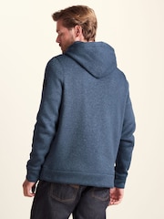 Tog 24 Blue Mosby Supersoft Knitlook Fleece Hoodie - Image 3 of 7