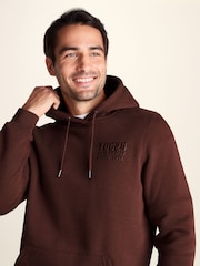 Smeđa - Tog 24 Whalley Supersoft Hoodie - Slika 5 od 7