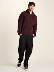 Tog 24 Brown Barker Midweight Microfleece Half Zip Pullover Fleece - Image 2 of 7