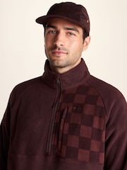 Tog 24 Brown Barker Midweight Microfleece Half Zip Pullover Fleece - Image 5 of 7