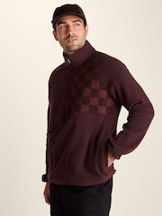 Tog 24 Brown Barker Midweight Microfleece Half Zip Pullover Fleece - Image 6 of 7