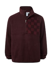 Tog 24 Brown Barker Midweight Microfleece Half Zip Pullover Fleece - Image 7 of 7