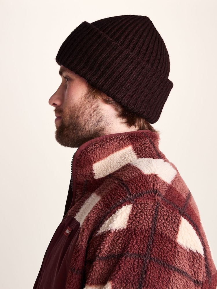 Tog 24 Plum Purple Jendon Winter Knit Hat - Image 1 of 4 Tog 24 Plum Purple Jendon Winter Knit Hat - Image 1 of 4