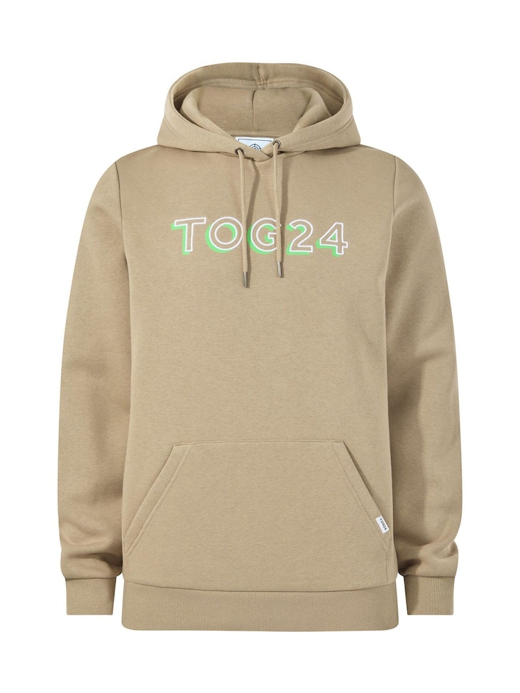 Tog 24 Brown Garsdale Supersoft Heavyweight Graphic Print Hoodie - Image 6 of 6 Tog 24 Brown Garsdale Supersoft Heavyweight Graphic Print Hoodie - Image 6 of 6