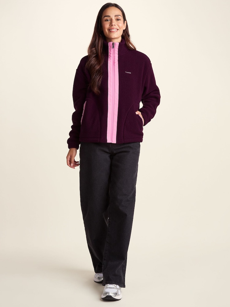 Күлгін - Tog 24 Emilie Relaxed Fit Sherpa Fleece - 7суретінің 2 суреті