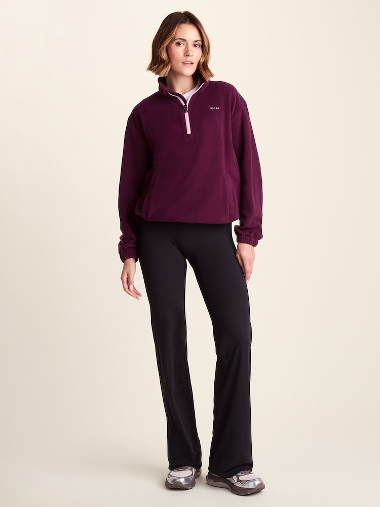 Tog 24 Purple Sachs Midweight Half Zip Pullover Fleece - Image 1 of 6