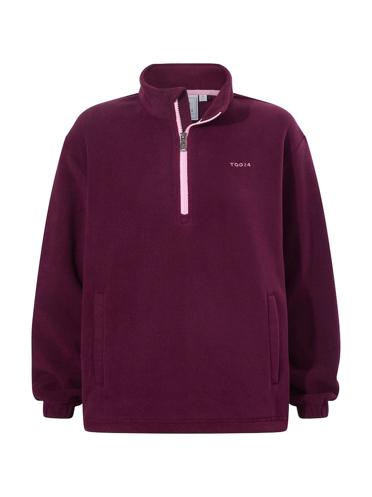Tog 24 Purple Sachs Midweight Half Zip Pullover Fleece - Image 6 of 6